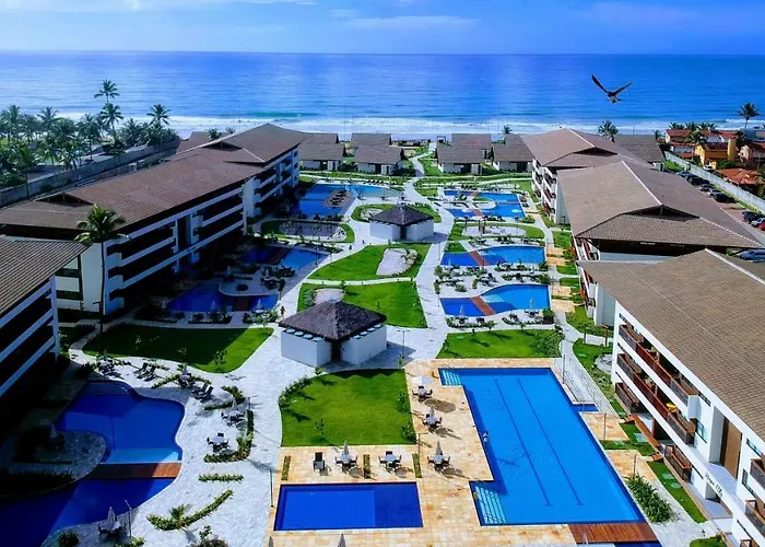 Flat Terreo Beira-Mar No Resort Cupe Beach Living Em Porto De Galinhas